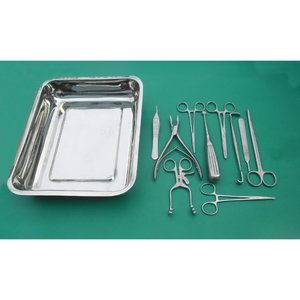 Juego de Instrumentos Quirúrgicos Veterinarios de Primera Calidad, 12 Piezas, Instrumentos de Acero Inoxidable, Clínicas, Cuidado Animal, Manual - Product Image 2