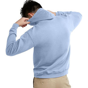 Sweat à capuche homme Streetwear imprimé graphique style tendance mode polaire logo personnalisé usine commande en gros fourniture en gros - Product Image 2