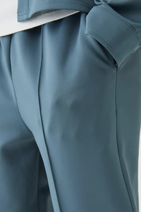 Venta al por mayor 100% algodón pantalones de chándal de los hombres holgados de alta calidad pantalones de chándal personalizado DTF impreso logotipo de los hombres Pantalones deportivos pantalones de chándal - Product Image 6