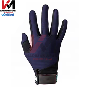 Gants d'équitation en cuir durable de qualité supérieure, imperméables, pour adultes, ajustement personnalisé, adhérence antidérapante, paumes renforcées, sports équestres - Product Image 4