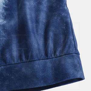 Sweat à capuche 100% coton pour hommes à la mode de haute qualité léger brodé impression solide tissu personnalisable pour la tenue d'hiver - Product Image 5