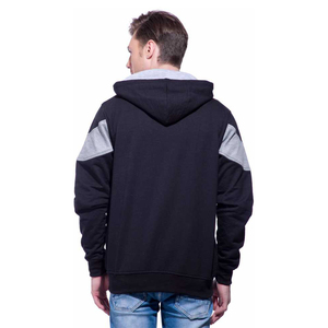 Sweat à capuche de poche kangourou unisexe personnalisé de haute qualité Design de couleur différente à la mode pour hommes 100% coton pour l'hiver - Product Image 3