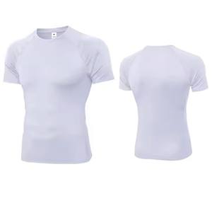 T-shirt à manches courtes et respirant pour hommes, à épaules tombantes, en tissu doux et durable, à séchage rapide, pour adultes - Product Image 5