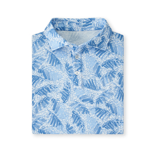 Vente en gros de chemises polo pour hommes avec impression par sublimation design personnalisé pour jouer au golf chemises faciles à porter à séchage rapide - Product Image 3