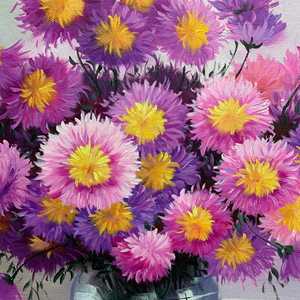 100% Peint à la Main 24 In× 20 en Huile sur Toile Art Champ Classique - Product Image 2