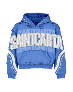 Diseño de diamantes de imitación Pattran Heavyweight Hoodie de alta calidad de moda Streetwear ácido lavado de gran tamaño Unisex Zip Up personalizar sudaderas con capucha - Product Image 4