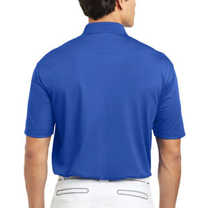 Camiseta de polo de algodón satinado de verano para hombre, Camiseta ajustada de manga corta con logotipo personalizado, patrón de estampado de estilo callejero de Color sólido - Product Image 5