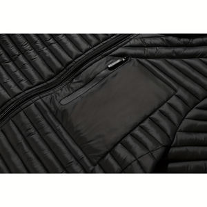 Manteaux d'hiver en duvet à fermeture éclair unie pour hommes, veste de sport surdimensionnée vierge de haute qualité, bouffante brillante, avec logo personnalisé en Offre Spéciale - Product Image 6