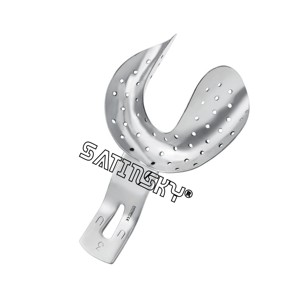Bandejas de Impresión de Acero Inoxidable, Instrumentos Dentales Fabricados con Acero Inoxidable AISI 420 - Product Image 1