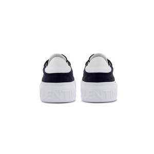 Pour les baskets en daim Valentino Rey - Chaussures de style basketball bleues - Product Image 3