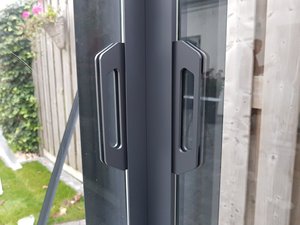 Porte intérieure coulissante en verre facile à glisser Schuifwand pour véranda Pergola extérieure en aluminium - Product Image 5
