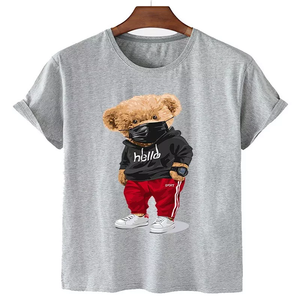 T-shirt élastique de campagne sublimé personnalisé impression T-shirt vierge meilleur prix haute qualité 100% coton décontracté unisexe - Product Image 3