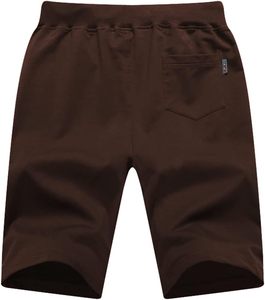 Short de jogging décontracté à la mode pour hommes, en molleton de coton avec décoration en dentelle, logo personnalisable et options vierges - Product Image 2