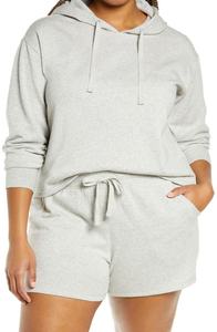 Nuevo diseño de las mujeres gimnasio entrenamiento Crop Hoodie algodón polar Tie Dye Front Logo Hooded Crop Hoodies-Venta al por mayor - Product Image 2