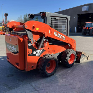 Kubota SSV65 Skid Steer Wheel Loader Maquinaria de construcción Motor central para carga de tractores de troncos Aplicaciones de carga frontal - Product Image 6