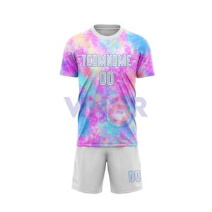 Vente en gros d'uniformes de football imprimés avec logo personnalisé nouveau style, meilleure impression par sublimation, uniformes de football personnalisés pour hommes Service OEM - Product Image 2