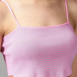 Nuevo estilo al por mayor logotipo personalizado llegada de verano mujeres ligero Crop Top Sexy Crop Tops en precio barato Crop Top mujeres - Product Image 6