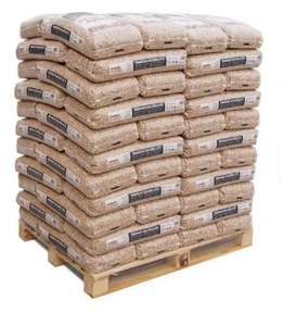 Pellets de Madera de Calidad de 6-8 mm en Bolsas de 15 kg / Combustible de Biomasa para Calefacción, Pellets de Madera a Granel al por Mayor - Product Image 1