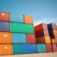 Conteneur d'occasion 20 pieds 40 pieds Conteneur de transport maritime Conteneurs de bureau d'occasion à vendre aux prix de gros