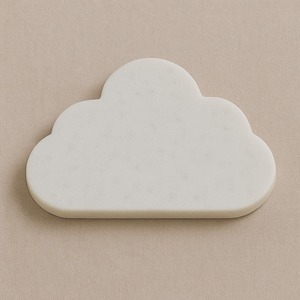 Posavasos de mármol blanco con forma de nube, almohadilla de bebida de piedra Natural curvada suave, acento de mesa decorativo para estilo minimalista moderno y bonito - Product Image 3