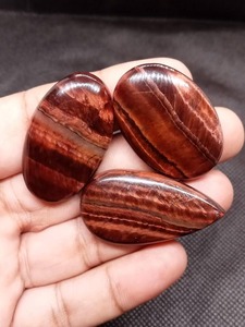 Indian Manufacture Natural High Quality <b>Tiger</b> <b>Eye</b> Cabochon Gemstone for <b>Ring</b> Pendant Craft Projects Use Available Export Price - Product Image 2