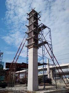 แบบหล่อเสาพลาสติก PE คุณภาพสูง น้ำหนักเบา ขนาด 25x25x350 ซม. ใช้ซ้ำได้สำหรับการขึ้นรูปเสาในโรงงาน - Product Image 6