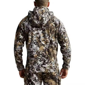 Oem Service Vêtements de chasse personnalisés pour hommes Manteau en forêt désertique Veste coupe-vent Baggy Outfit pour la chasse - Product Image 6