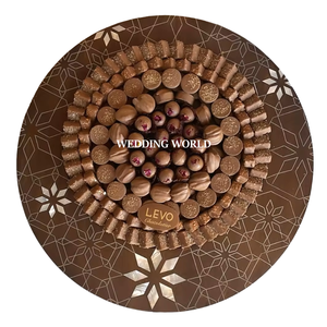 Forma redonda Nuevo diseñador Cuenco de chocolate Hecho a mano Venta caliente Artículos para el hogar y la cocina Venta al por mayor Lujo Nueva bandeja de chocolate - Product Image 2