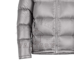 OEM Wholesale Custom Winter Warm Quilted Bubble Down <b>Padded</b> Puffer <b>Jackets</b> With <b>Hood</b> CE ISO Certified - Product Image 3