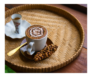 Cesta Redonda de Bambú Resistente para Lavar Arroz, Bandeja de Bambú, Buen Precio, Decoración, de Fábrica Vietnamita - Product Image 5