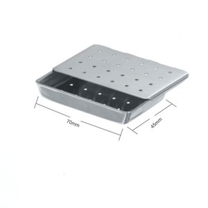 Caja contenedora de esterilización de acero inoxidable para instrumentos quirúrgicos personalizados, bandeja de esterilización en autoclave - Product Image 3
