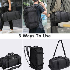 Ideal para viajes de negocios y actividades de fitness Bolsas de lona Bolsa de lona de viaje multifuncional con puerto de carga USB - Product Image 3