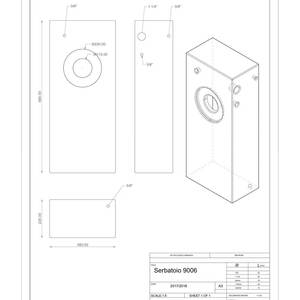 Tanque de Agua HDPE Blanco/Neutro LT 73 para Barcos, Autocaravanas y Casas Rodantes - Equipos para Tratamiento de Agua Limpia y Residual - Product Image 3