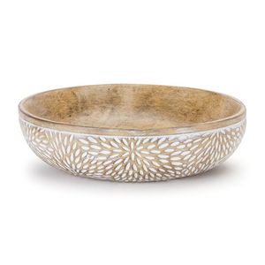 Decorative Natural Mango Wood Salad Bowl Stylish Handmade Eco-Friendly Party Dining <b>Table</b> Gift - Product Image 2