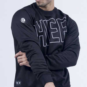 Sweat à capuche et sweat-shirt noir pour homme - Product Image 1