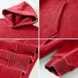Ropa para Hombre, Nueva Llegada, Sudadera con Capucha Estampada y Forrada, Corte Regular, 100% Algodón, Color Liso, Invierno - Product Image 4