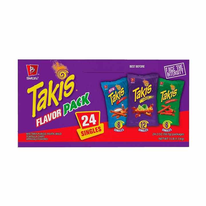 Exotic Snacks Corn Chips Takis Fuego