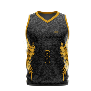 Prix de gros 2026 Maillot de basket-ball à séchage rapide, design personnalisé, dernier modèle, maillot de basket-ball vierge - Product Image 1
