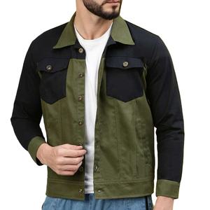 Top Tendance Hommes Denim Veste Sur Mesure Léger Facile À Porter Respirant Confortable veste en jean pour hommes Avec Des Choses Durables - Product Image 1