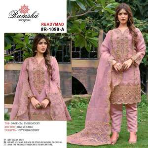 Most Selling Readymade Organza Embroidery Pakistani Suit for Party Festival Special Occasion From Indian Manufacturer - Product Image 2