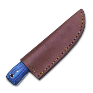 Cuchillos de Damasco hechos a mano de primera calidad a granel, juegos de cuchillos de caza con vaina para reventa, hoja fija, precio al por mayor, envío directo - Product Image 2