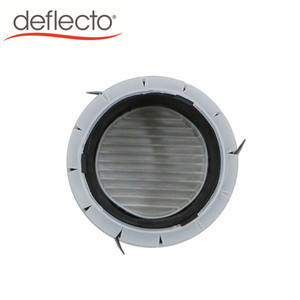 <span class=keywords><strong>Grille</strong></span> d'aération ronde 3 ''/4''/5 ''en plastique antirouille 150MM/200MM Installation murale <span class=keywords><strong>Grille</strong></span> d'aération en plastique HVAC - Product Image 5