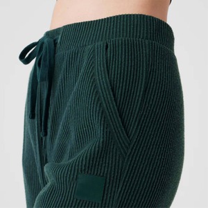 Meilleur prix pantalons de survêtement décontractés pour femmes à séchage rapide sur mesure de couleur unie fabriqués à partir de toile - Product Image 4