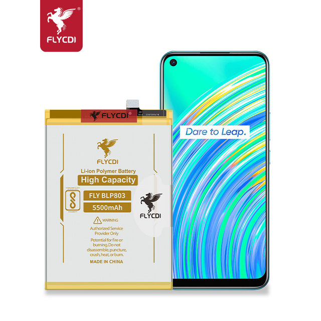 FLYCDI BLP803 5500mAh 12-Month Warranty Replacement Battery for Oppo C17 7i V3 A53 2020 A73 2020 Mobile Phone in Stock