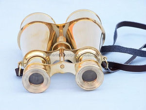 Brass Spyglass Binocular Con Estuche Náutico Marítimo Vintage Pirata Regalo Senderismo Camping Binocular - Product Image 5