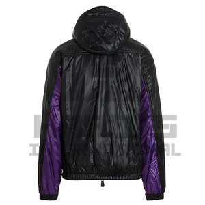 Chaqueta acolchada de manga larga de invierno de alta calidad para hombre con logotipo personalizado impreso, chaqueta acolchada al por mayor - Product Image 2