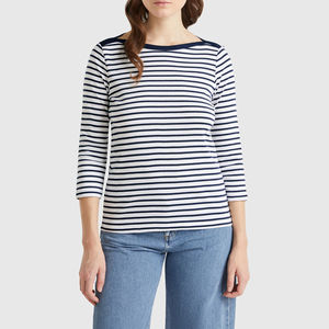 T-shirts décontractés grande taille pour femmes, confortables, col rond, manches longues, motif uni, anti-boulochage, respirants - Product Image 6