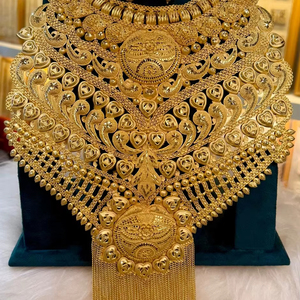 Conjuntos de collar chapado en oro - Product Image 1