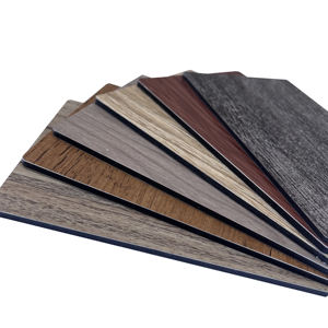 Panneau mural en aluminium composite écologique, revêtement extérieur léger de 4mm d'épaisseur pour matériau de construction modèle ACP - Product Image 1