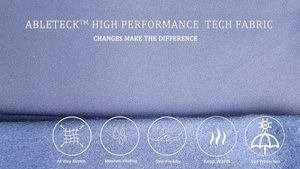 Pantalon de sport léger personnalisé pour hommes avec bas de coupe ajustée en maille et poches zippées Pantalon de survêtement ample à fond ouvert - Product Image 4